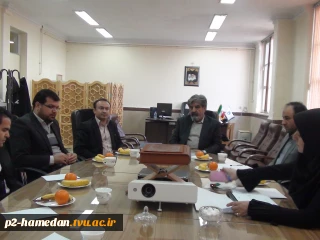 بازدید سرپرست محترم معاونت فرهنگی ـ دانشجویی دانشگاه فنی و حرفه ای از آموزشکده فنی و حرفه ای شماره 2 همدان (شهید جباریان)