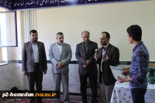 برگزاری مراسم در خوابگاه دانشجویی آموزشکده فنی شهید جباران به مناسبت هفته خوابگاه ها