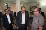 دیدار دکتر مسعود شفیعی رئیس دانشگاه با خانواده شهید مدافع حرم 2