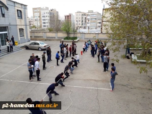 به مناسبت هفته خوابگاه ها مسابقات طناب کشی برگزار گردید 2