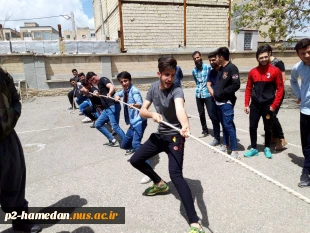 به مناسبت هفته خوابگاه ها مسابقات طناب کشی برگزار گردید 4