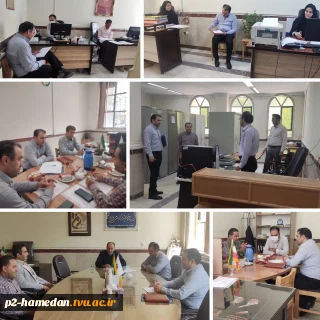 بازدید مرکز نظارت ، ارزیابی و تضمین کیفیت دانشگاه فنی از آموزشکده فنی شهید جباریان