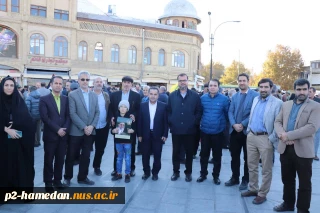 حضور کارکنان و دانشجویان آموزشکده فنی شهید جباریان در راهپیمایی سراسری ۲۷ آبانماه علیه حملات وحشیانه رژیم اشغال گر اسرائیل