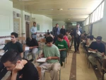 بازدید دکتر کاظمی، رئیس دانشگاه ملی مهارت استان همدان از روند برگزاری امتحانات در آموزشکده شهید جباریان 2