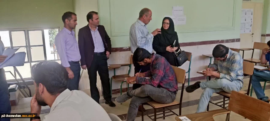 بازدید نماینده مرکز نظارت و ارزیابی و تضمین کیفیت از روند برگزاری امتحانات نیمسال دوم 1404-1403

 2