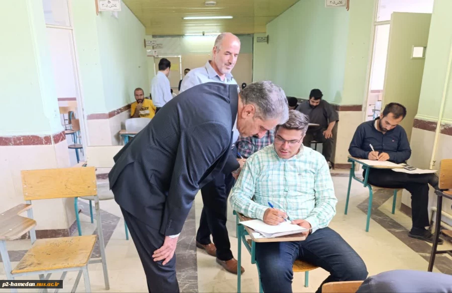 بازدید دکتر غلامرضا زمانی، رئیس دانشگاه ملی مهارت از آموزشکده های ملی مهارت استان همدان  4
