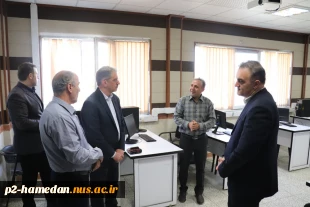 بازدید ریاست دانشگاه ملی مهارت از آموزشکده شهید جباریان همدان
 2