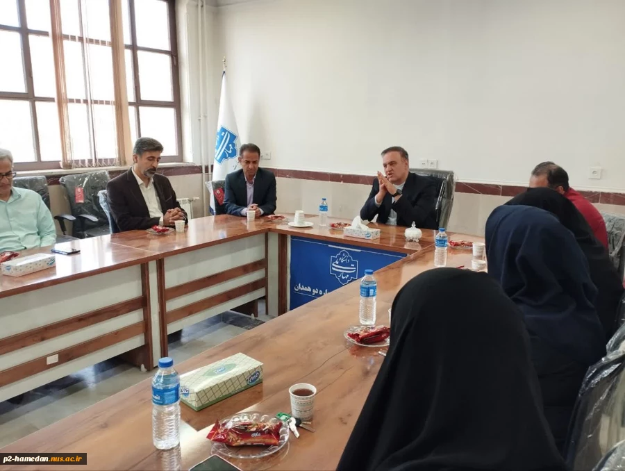 اولین جلسه شورای اداری  با حضور سرپرست آموزشکده ملی مهارت شماره دو همدان (شهید جباریان) 2