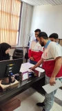 عضو گیری کانون هلال احمر آموزشکده ملی مهارت شهید جباریان