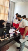 عضو گیری کانون هلال احمر آموزشکده ملی مهارت شهید جباریان 2