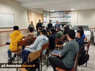 بازدید هیات نظارت و ارزیابی دانشگاه بوعلی سینا از آموزشکده ملی مهارت شهید جباریان 6