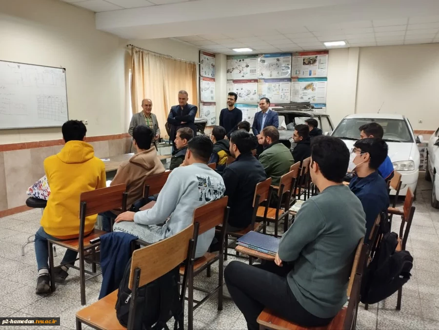 بازدید هیات نظارت و ارزیابی دانشگاه بوعلی سینا از آموزشکده ملی مهارت شهید جباریان 6